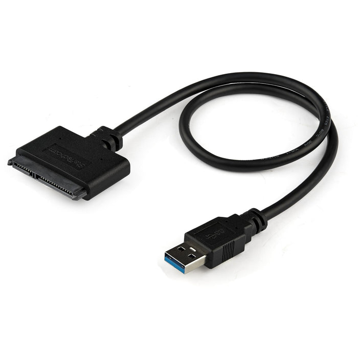 StarTech.com USB 3.0 to 2.5" SATA III Hard Drive Adapter Cable w/ UASP - SATA to USB 3.0 Converter for SSD / HDD - STCUSB3S2SAT3CB