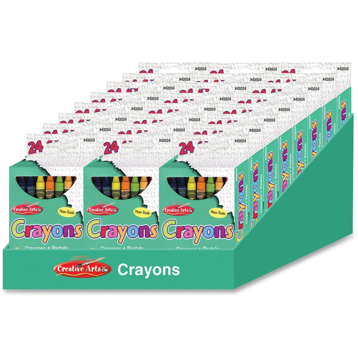 CLI Creative Arts Crayons Display - LEO42024ST