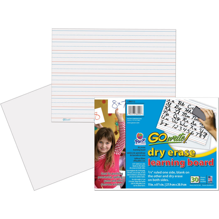 GoWrite! Dry Erase Learning Board - PACLB8512