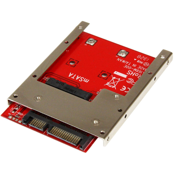 StarTech.com mSATA SSD to 2.5in SATA Adapter Converter - STCSAT32MSAT257