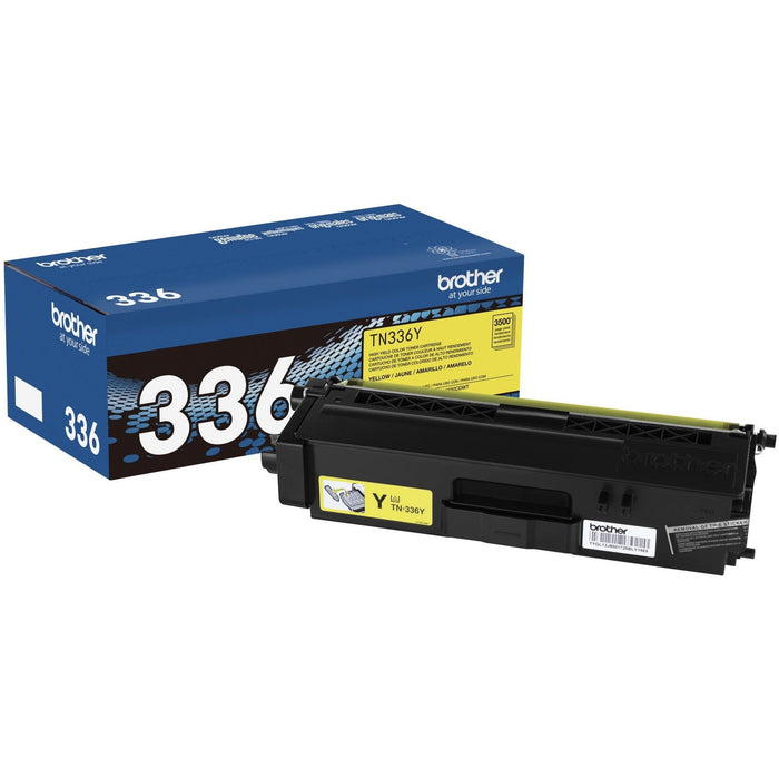 Brother Genuine TN336Y High Yield Yellow Toner Cartridge - BRTTN336Y Brother Industries, Ltd
