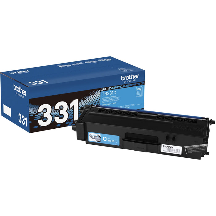 Brother Genuine TN331C Cyan Toner Cartridge - BRTTN331C Brother Industries, Ltd