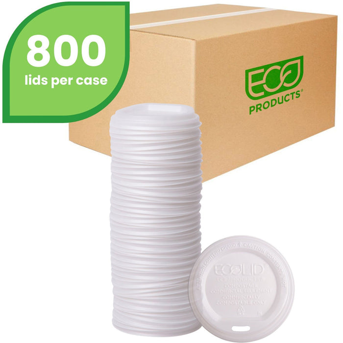 Eco-Products Renewable EcoLid Hot Cup Lids - ECOEPECOLIDW