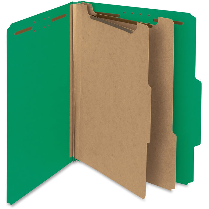 Smead 2/5 Tab Cut Letter Recycled Classification Folder - SMD14063