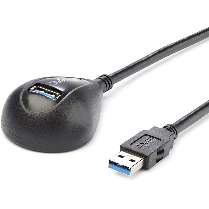 StarTech.com 5 ft Black Desktop SuperSpeed USB 3.0 Extension Cable - A to A M/F - STCUSB3SEXT5DKB