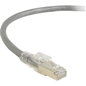 Black Box CAT6A 650-MHz Locking Snagless Patch Cable - BBNC6APC80SWH15