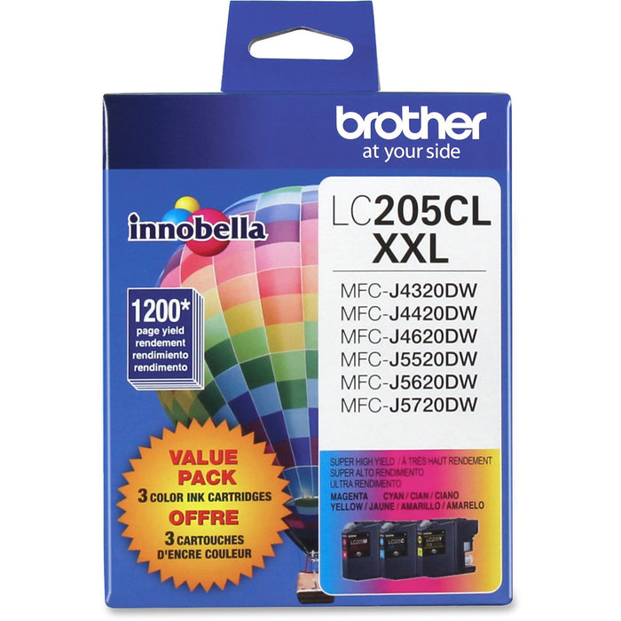 Brother Genuine Innobella LC2053PKS Super High Yield Ink Cartridges - BRTLC2053PKS