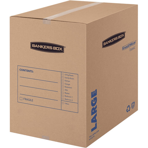 Fellowes SmoothMove Basic Large Moving Boxes - FEL7714001 Fellowes, Inc.