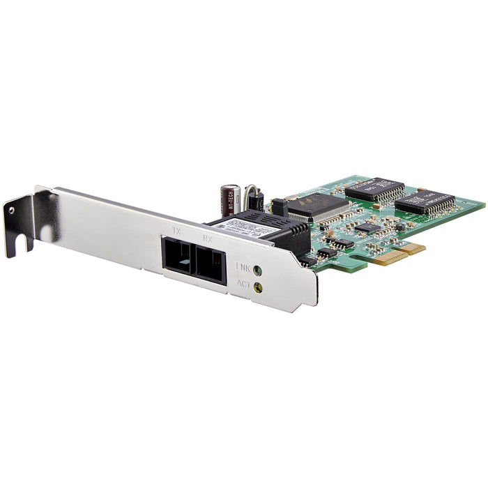 StarTech.com PCI Express (PCIe) Gigabit Ethernet Multimode SC Fiber Network Card Adapter NIC - 550m - STCPEX1000MMSC2