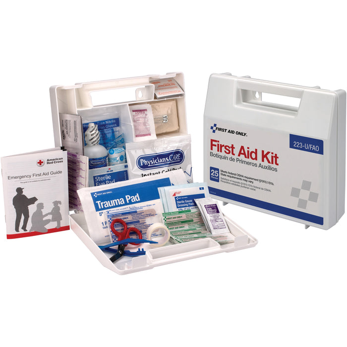 First Aid Only 25 Person Bulk First Aid Kit - FAO223UFAO