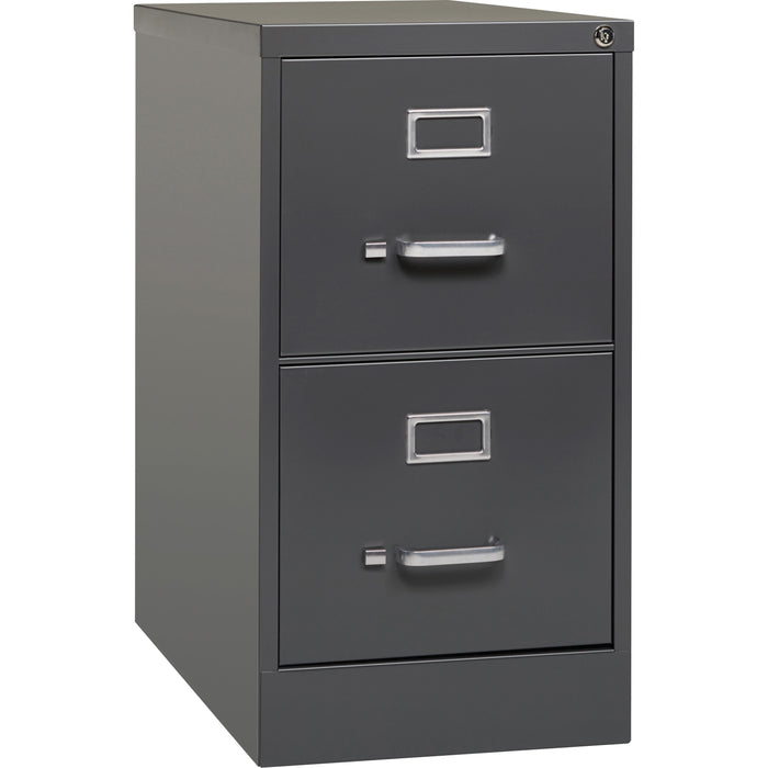 Lorell 26-1/2" Vertical File Cabinet - 2-Drawer - LLR66911