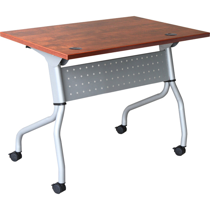 Lorell Cherry Flip Top Training Table - LLR60719