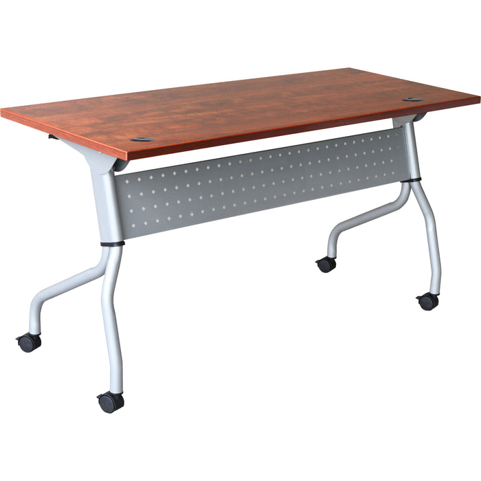 Lorell Cherry Flip Top Training Table - LLR60721