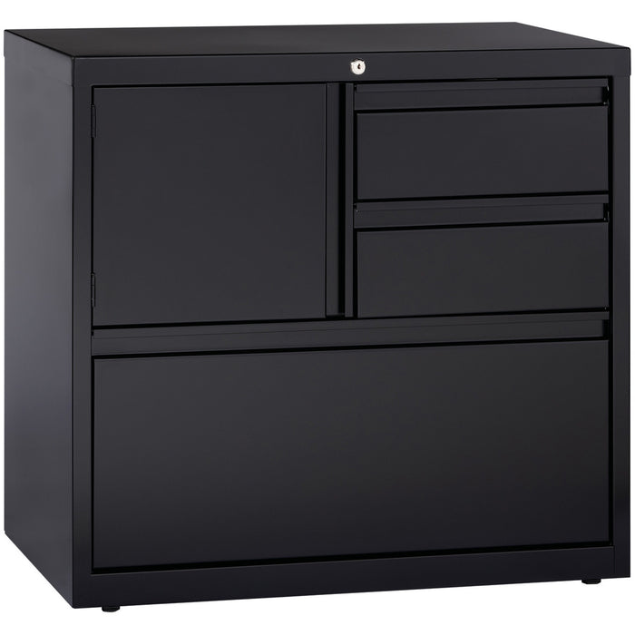 Lorell 30" Personal Storage Center Lateral File - 3-Drawer - LLR60933