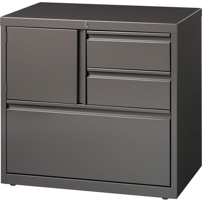 Lorell 30" Personal Storage Center Lateral File - 3-Drawer - LLR60934