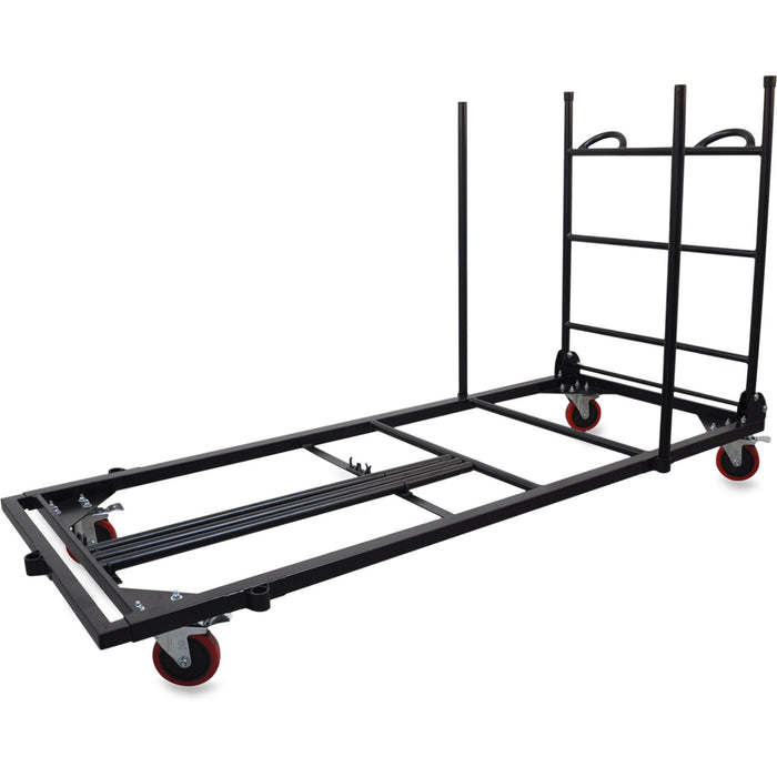 Lorell Blow Mold Rectangular Table Trolley Cart - LLR65956
