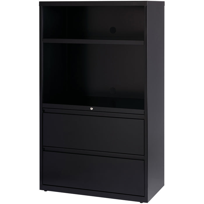 Lorell 36" Lateral Hanging File Drawers Combo Unit - LLR66206