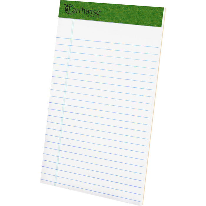 TOPS Recycled Perforated Jr. Legal Rule Pads - TOP20152