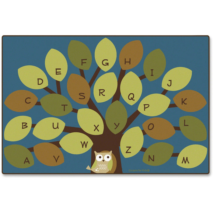 Carpets for Kids Owl-phabet Tree Woodland Rug - CPT20724