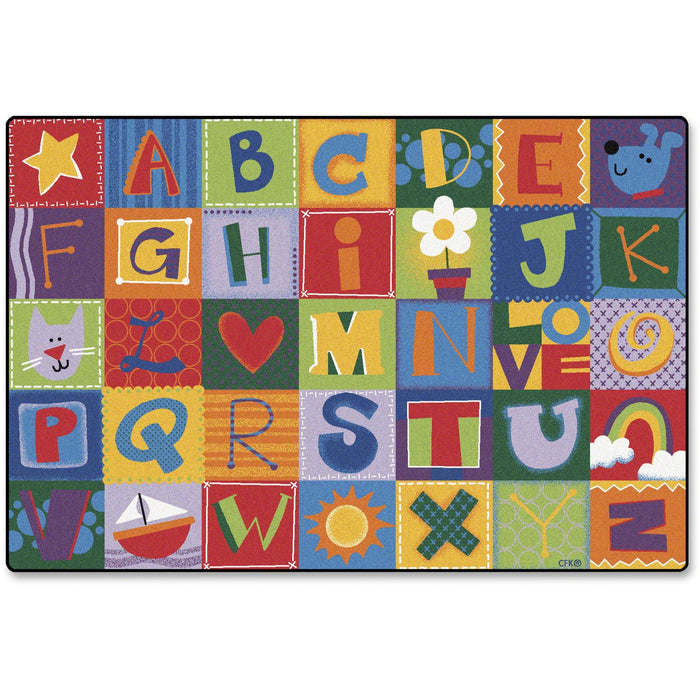 Carpets for Kids Toddler Alphabet Blocks Rug - CPT3800