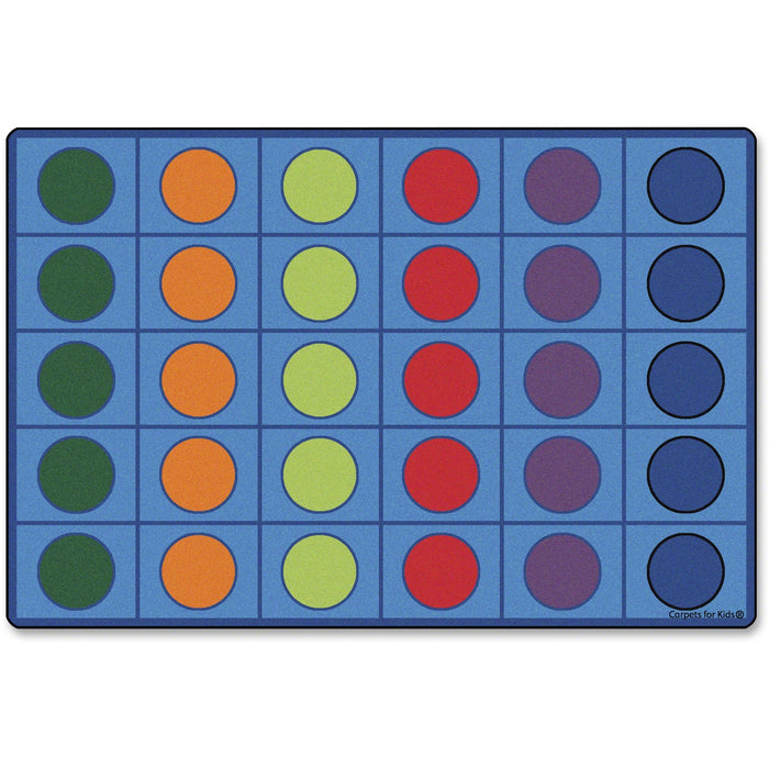 Carpets for Kids Color Seating Circles Rug - CPT4216