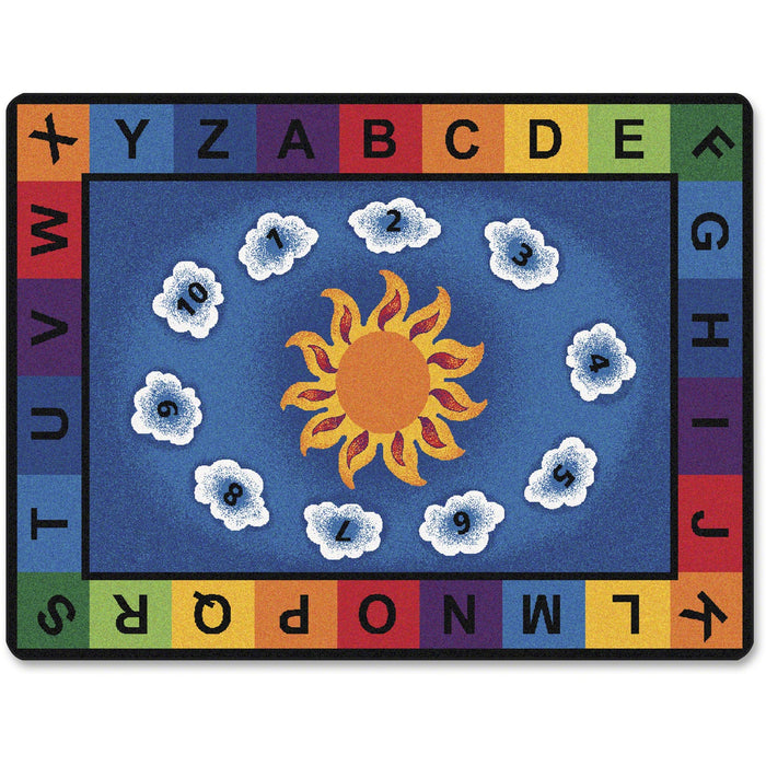 Carpets for Kids Sunny Day Learn/Play Rectangle Rug - CPT9400