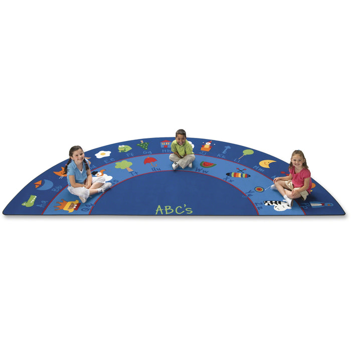 Carpets for Kids Fun With Phonics Semi-circle Rug - CPT9634