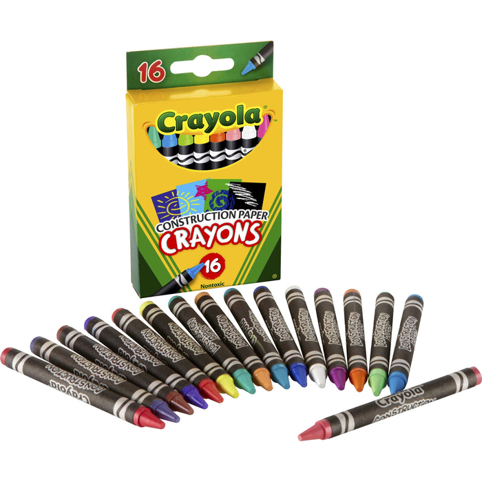 Crayola Construction Paper Crayons - CYO525817