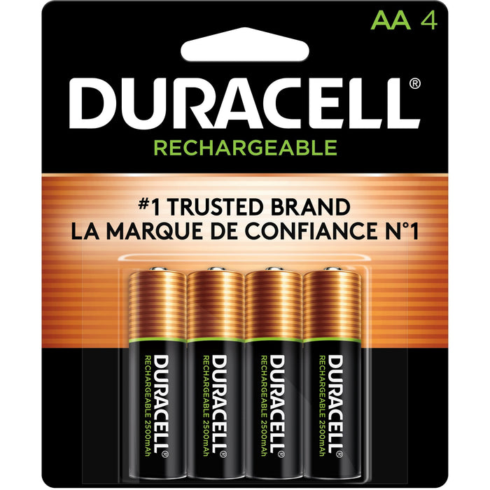 Duracell StayCharged AA Rechargeable Batteries - DURNLAA4BCD