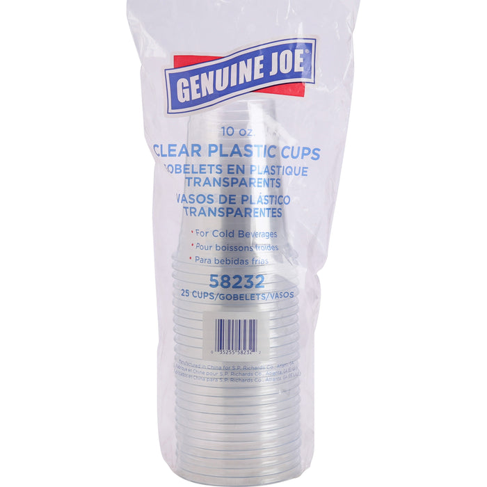 Genuine Joe Clear Plastic Cups - GJO58232