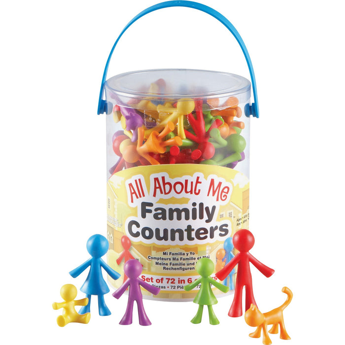 Learning Resources All About Me Family Counters Set - LRNLER3372