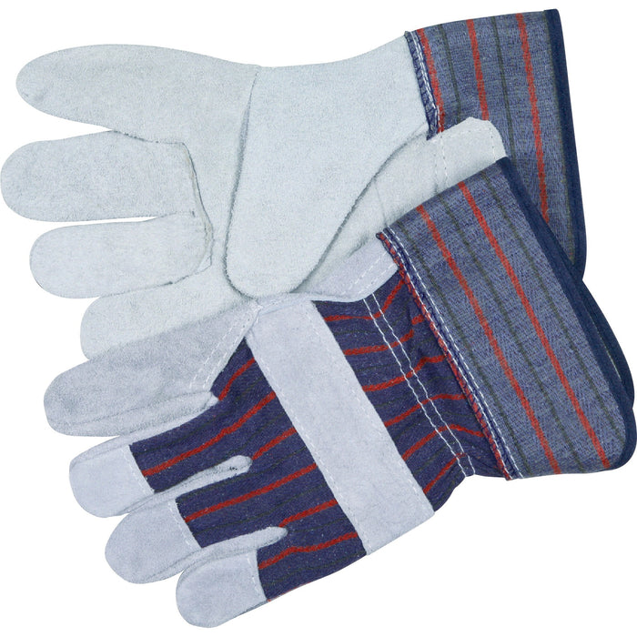MCR Safety Leather Palm Economy Safety Gloves - MCSCRW12010L