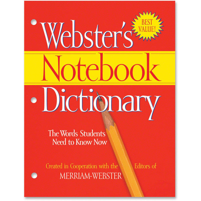 Merriam-Webster Notebook Dictionary Printed Book - MERFSP0566