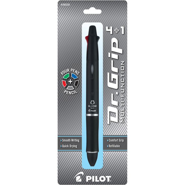 Pilot Dr. Grip Multi 4Plus1 Retractable Pen/Pencil - PIL36220