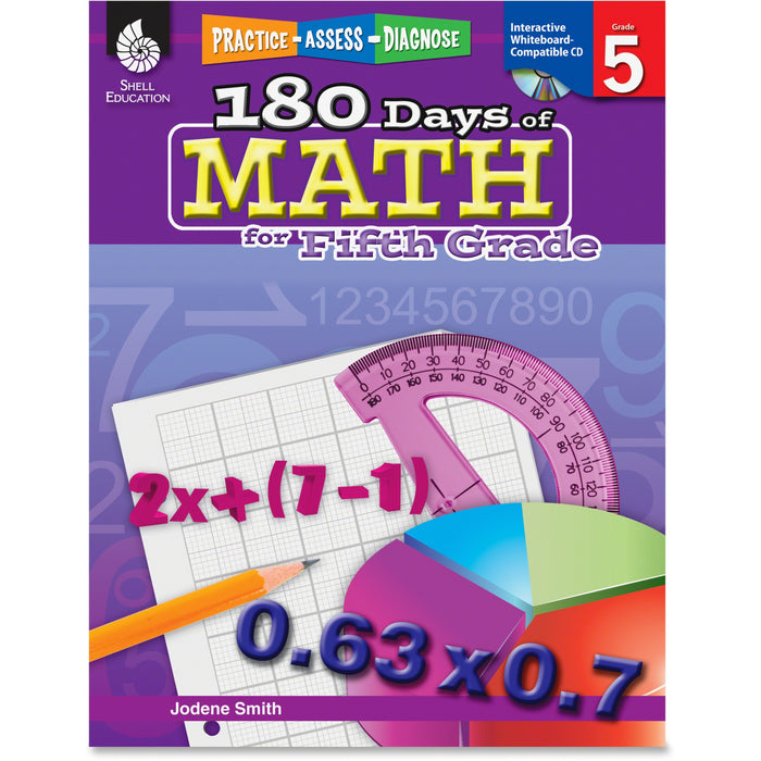 Shell Education Education 18 Days of Math for 5th Grade Book Printed/Electronic Book by Jodene Smith - SHL50808