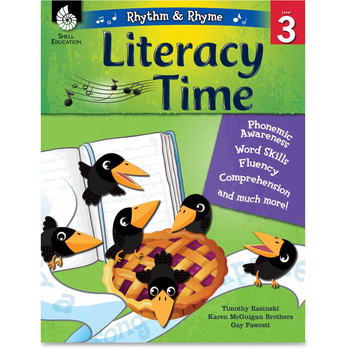 Shell Education Level 3 Rhythm & Rhyme Literacy Time Book by Karen Brothers, David Harrison Printed Book by Karen Brothers, David Harrison - SHL51339