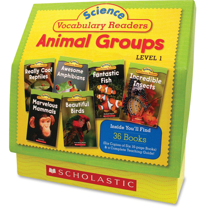 Scholastic Vocabulary Readers Animal Groups Level 1 Printed Book Set Printed Book by Liza Charlesworth - SHS0545149207