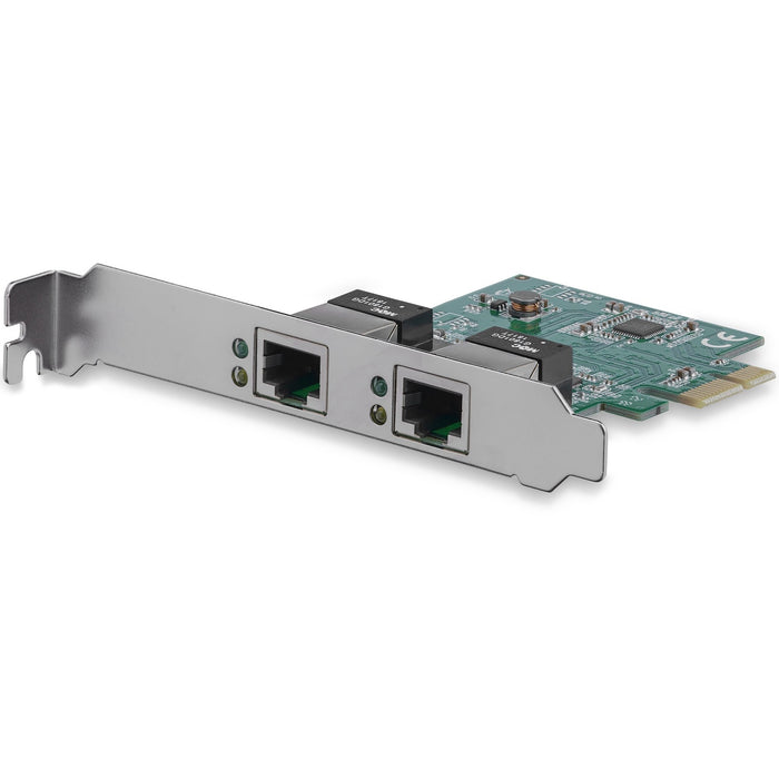 StarTech.com Dual Port Gigabit PCI Express Server Network Adapter Card - PCIe NIC - STCST1000SPEXD4