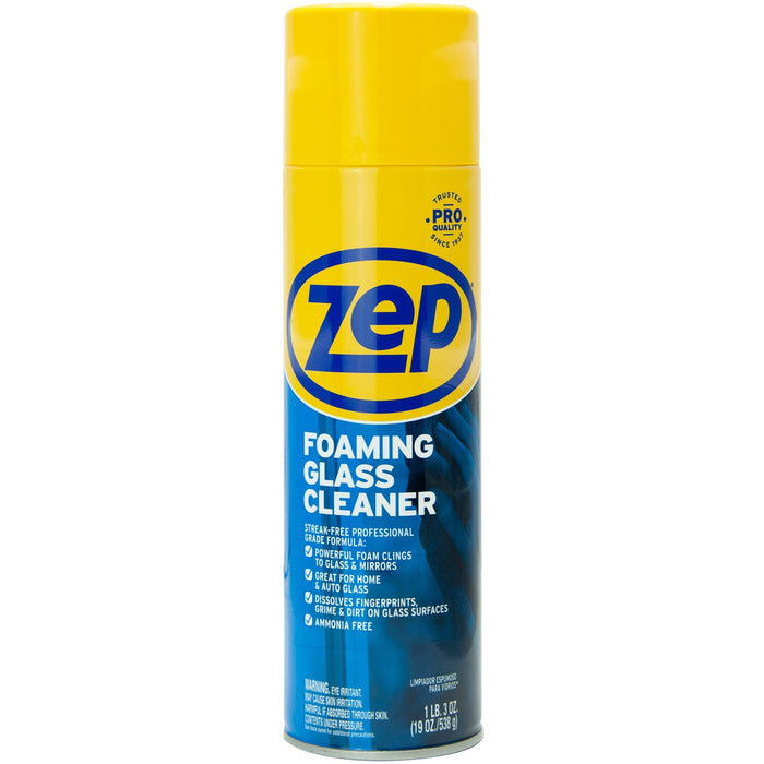 Zep Foaming Glass Cleaner - ZPEZUFGC19