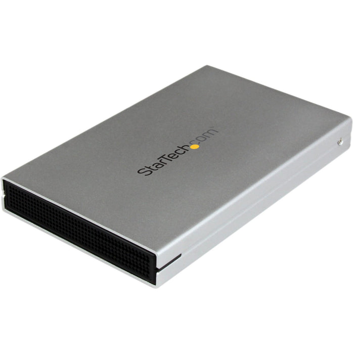 StarTech.com 2.5" External Hard Drive Enclosure ? Supports UASP ? eSATAp or USB 3.0 ? Aluminum ? eSATA Enclosure ? SSD/HDD - STCS251SMU33EP