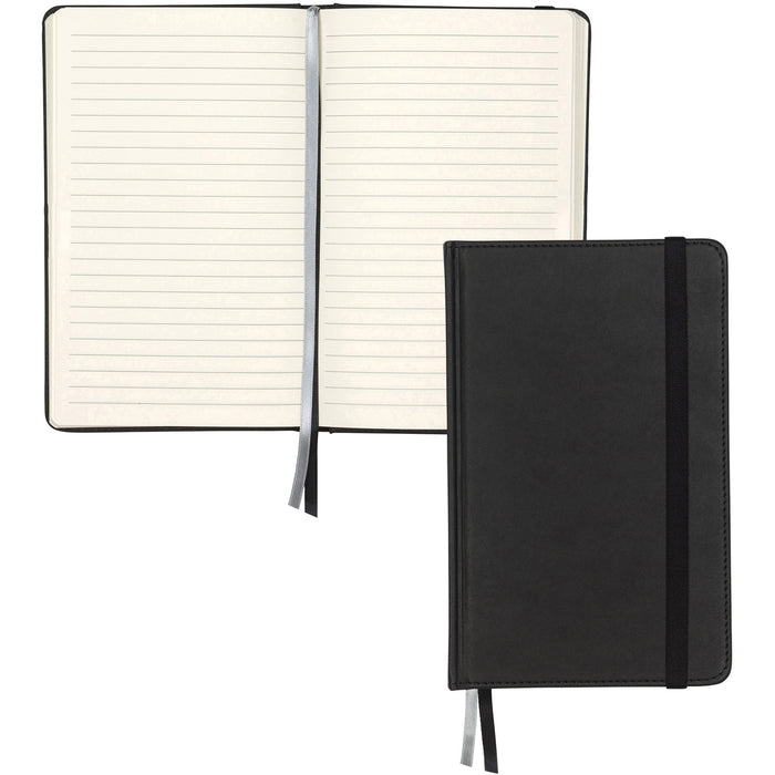 Samsill Classic Journal - 5.25 Inch x 8.25 Inch - Black - SAM22300