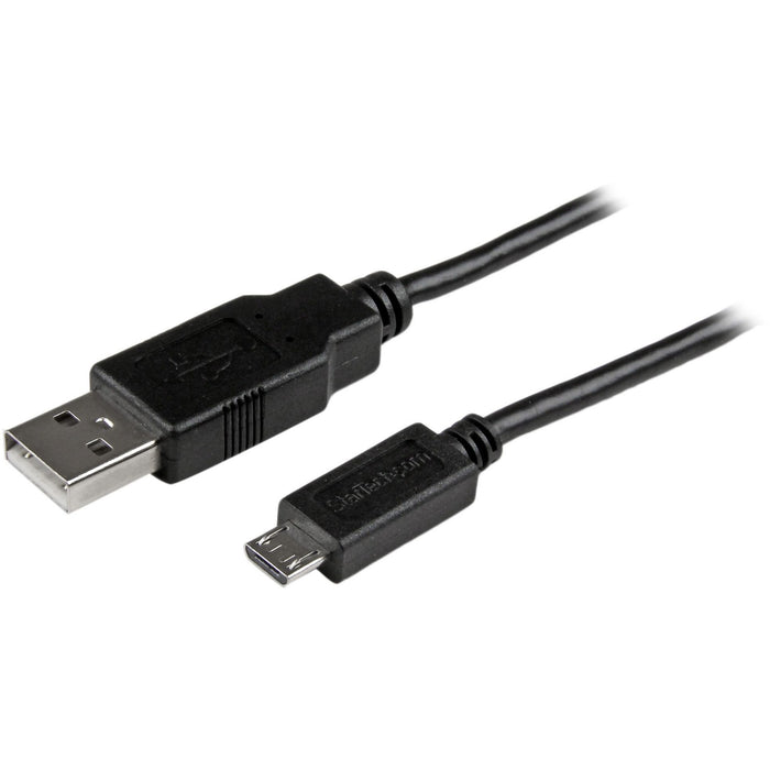 StarTech.com 3m 10 ft Long Micro-USB Charge and Sync Cable M/M - USB 2.0 A to Micro USB - 24 AWG - STCUSBAUB3MBK