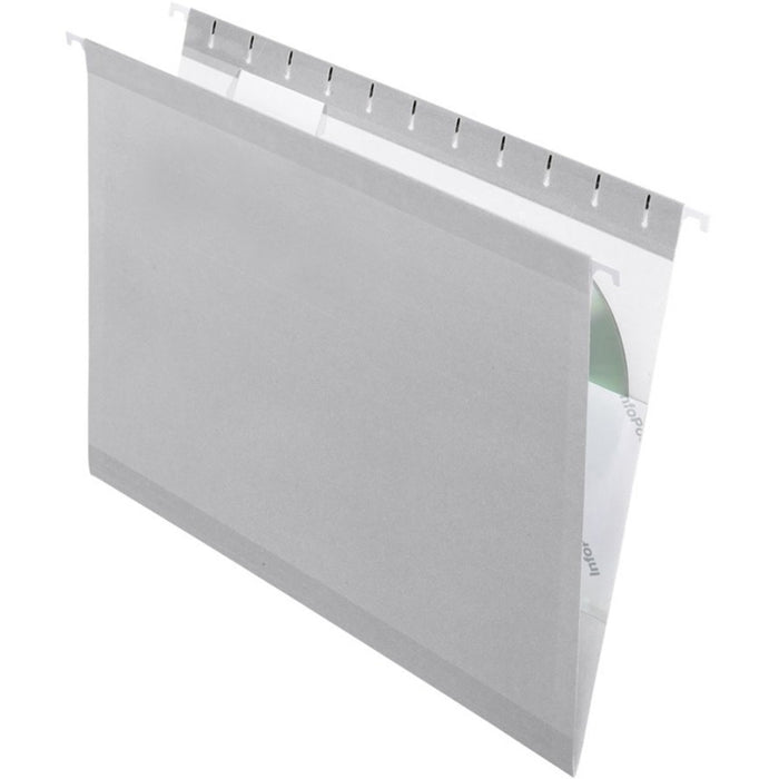 Pendaflex 1/5 Tab Cut Legal Recycled Hanging Folder - PFX415315GRA