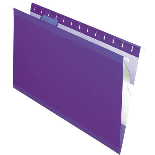 Pendaflex 1/5 Tab Cut Legal Recycled Hanging Folder - PFX415315VIO TOPS Products