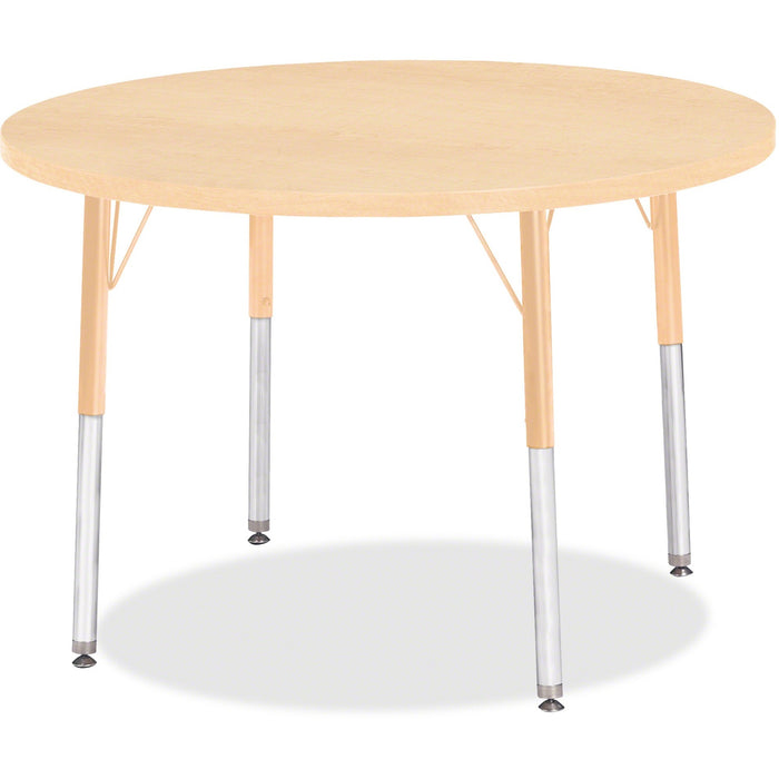 Jonti-Craft Berries Adult Height Maple Top/Edge Round Table - JNT6488JCA251