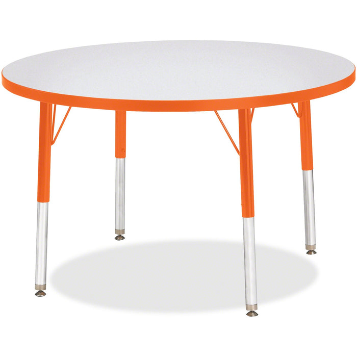 Jonti-Craft Berries Elementary Height Color Edge Round Table - JNT6488JCE114