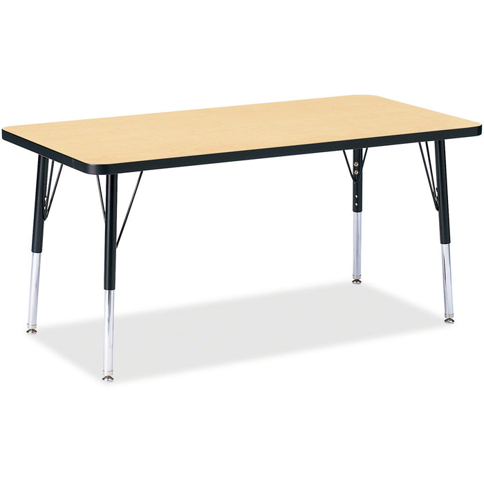 Jonti-Craft Berries Elementary Height Color Top Rectangle Table - JNT6403JCE011