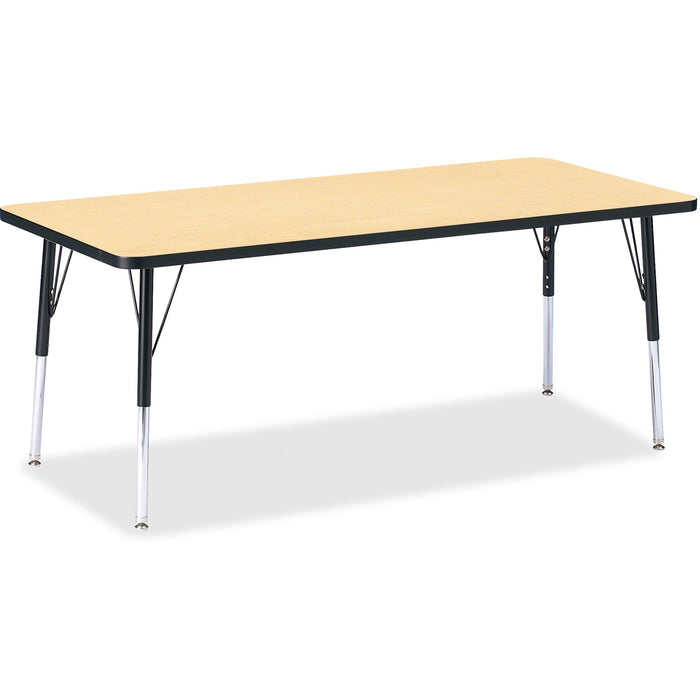 Jonti-Craft Berries Elementary Height Color Top Rectangle Table - JNT6413JCE011