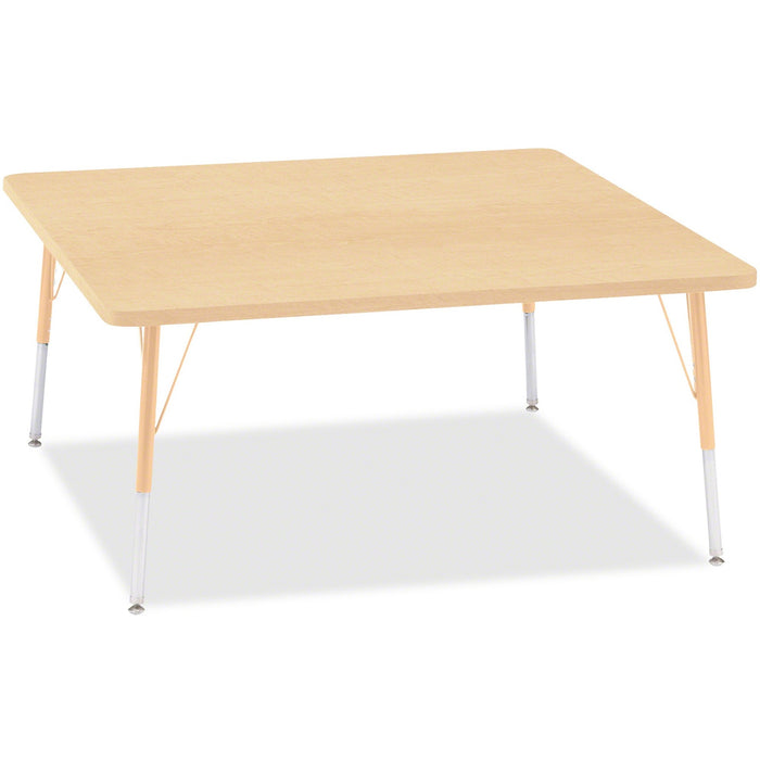 Jonti-Craft Berries Adult Height Maple Top/Edge Square Table - JNT6418JCA251