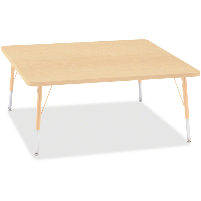 Jonti-Craft Berries Elementary Height Maple Top/Edge Square Table - JNT6418JCE251